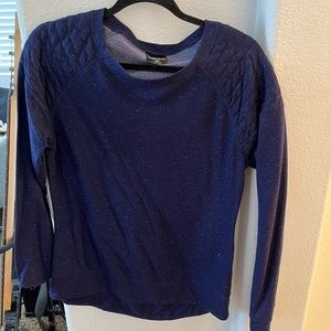 Womens Blue Fleece Sweater Size Small